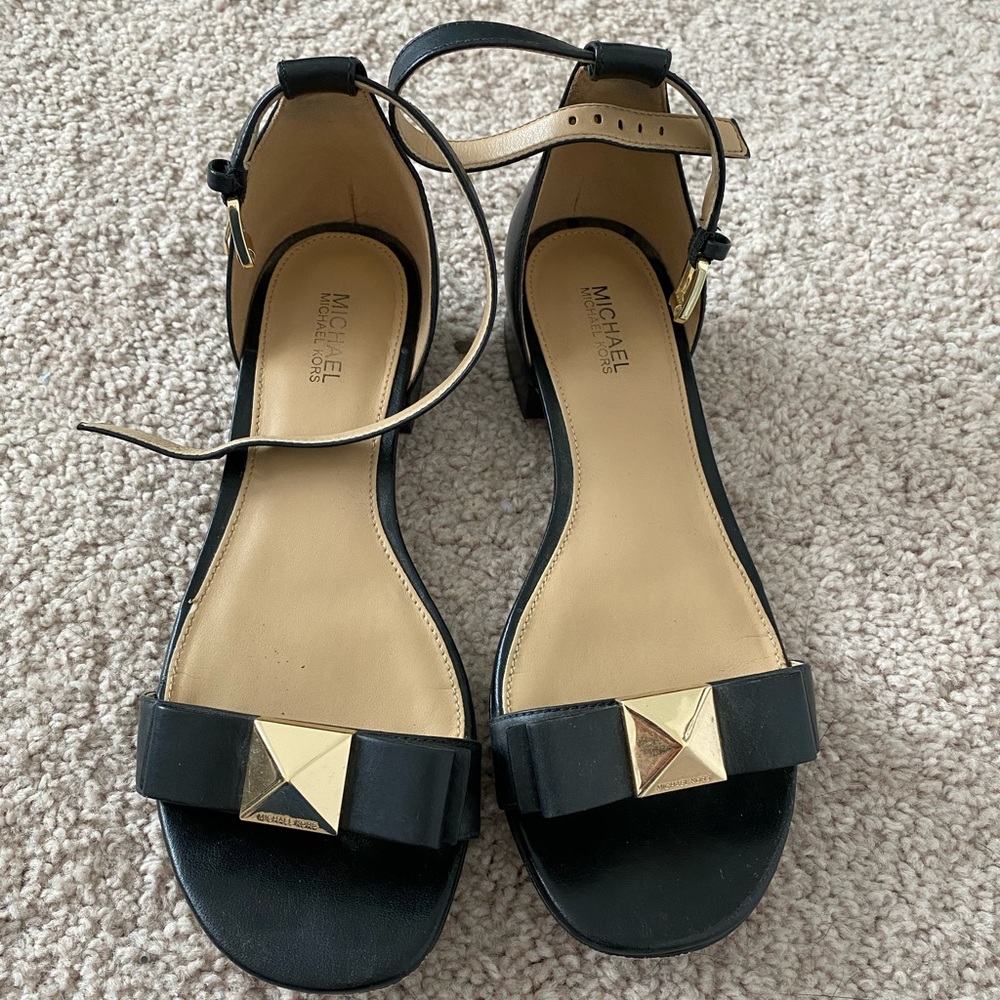 Black Michael Kors sandals